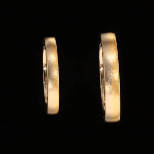 Facettierter Ring in Roségold